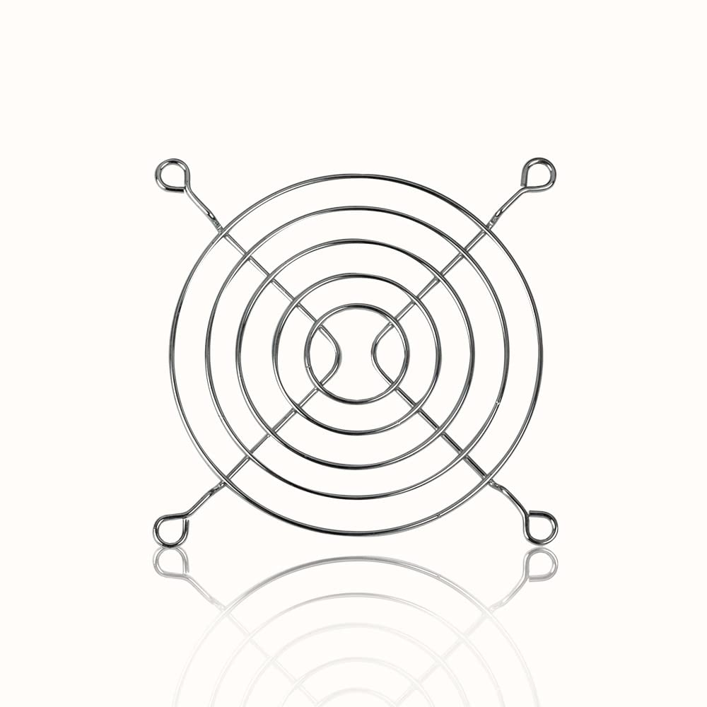 ARCTIC Fan Grill 92 mm - CPU Case Fan Grill, Made out of Nickel Plated Steel, Air Flow Transparent, Prevents Cable Damage