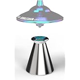 Plexity Labs UFO Tops - Light Ray Base Metal Dock and Display Compatible with All UFO Tops Models (Polished Stainless Steel)