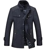 Herren-Trenchcoat Wintermantel – Schlanke Passform, Elegant & Wetterfest