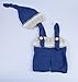 CX-Queen® Baby Photo Prop Crochet Knitted Costume Stripe Hat Pants