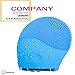 Silicone Cleanser Waterproof Multifunctional Electric Facial Care Cleansing Brush from LEIMENG's mini 2 best gift(blue)