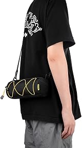 Rhinowalk Bike Front Handlebar Bag 2.4L Waterproof Reflective Straps Black view 6