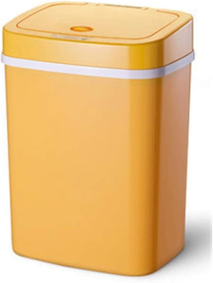 Qsfdhifdr Bote de Basura eléctrico, inducción Inteligente perceptiva de