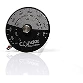 Condar Catalytic Probe Thermometer – Accurate Temperature Gauge for Catalytic Wood Stoves, Helps Optimize Burn Efficiency & Performance