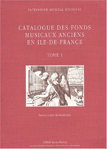 Catalogue des fonds musicaux anciens en Île-de-France
