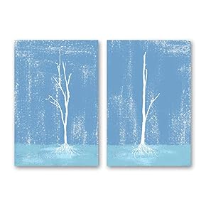 Abstract Trees Pop up Painting Artwork for Home...