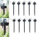 CoscosX 10 Pcs Automatic Self Watering Stakes Device Spikes Adjustable Flow Rate Drip DIY Vacation Watering Seepage Moving Controller Water Feeder Dropper Bottle Irrigation Plant Waterer Garden Conethumb 1