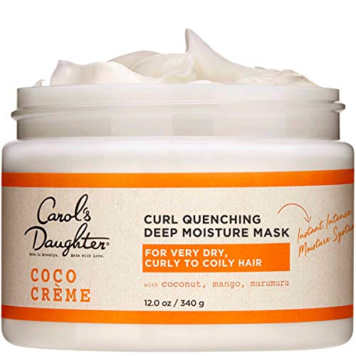Curly-Hair-Products-by-Carols-Daughter-Coco-Creme-Curl-Quenching-Deep-Moisture-Hair-Mask-For-Very-Dry-Hair-with-Coconut-Oil-and-Mango-Butter-Hair-Mask-For-Curly-Hair-12-Ounce-Packaging-May-Vary