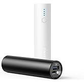 SIXTHGU Portable Charger, 5000mAh Mini Power Bank, S03 2-Pack Pocket Size Fast Charging USB-C (in&Out) Compatible with iPhone