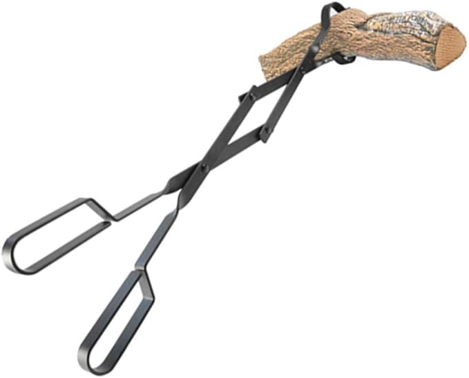 Onlyfire Outdoor Campfire Fireplace Tongs, 66cm Long, Log Grabber