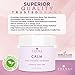 THENA CALM Face Moisturizer Cream Organic & Natural Skin Care, Ultra Hydrating With Hyaluronic Acid & Lavender Plant-based Skincare Anti aging Face Cream Dry Skin Facial Moisturizer For Women Men