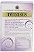 Twinings Fresh and Fruity Blackcurrant Ginseng and Vanilla Tea Bags 40 g (20 Tea Bags) Pack of 4
