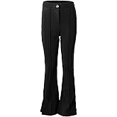 blibean Girls School Uniform Pants Teen Dress Bell Bottom Size 6-15 Years