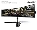 Jestik Horizon Triple Monitor Stand- LCD Monitor Stand, Monitor Mount, Triple Monitor Arm – Shift The Way You Work – 3 Screens Up to 27″ Monitors, 17.6 lbs Capacity Per Mount, with Clamp Mount Optionthumb 1