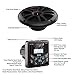 BOSS Audio Systems MCKGB450B.6 Weatherproof Marine Gauge Receiver and Speaker Package - IPX6 Receiver, 6.5 Inch Speakers, Bluetooth Audio, USB MP3, AM FM, NOAA Weather Band Tuner, No CD Player