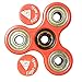 fidget work Tri Fidget Hand Spinner, Ultra Fast Bearings, Finger Toy, Great Gift, Red