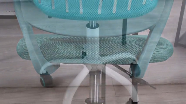 6 GreenForest+Office+Adjustable+Children+Turquoise