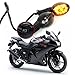 Iglobalbuy Front Rear LED Turn Signals Blinker Indicator Amber Kawasaki NINJA 250R 08-12