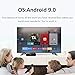 Greatlizard Android 9.0 TX92 S912X TV Box Octa Core 3G RAM 32G ROM 2.4G/5G Dual WiFi Bluetooth 4.0 4K HD with IR Remote Control