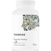 THORNE Cognitive Vitality, Magtein Magnesium L-Threonate, 90 Capsules | Clinically Studied Support for Brain Health, Memory, Focus, Cognitive Function &amp; Sleep Quality*, NSF Certified for Sport