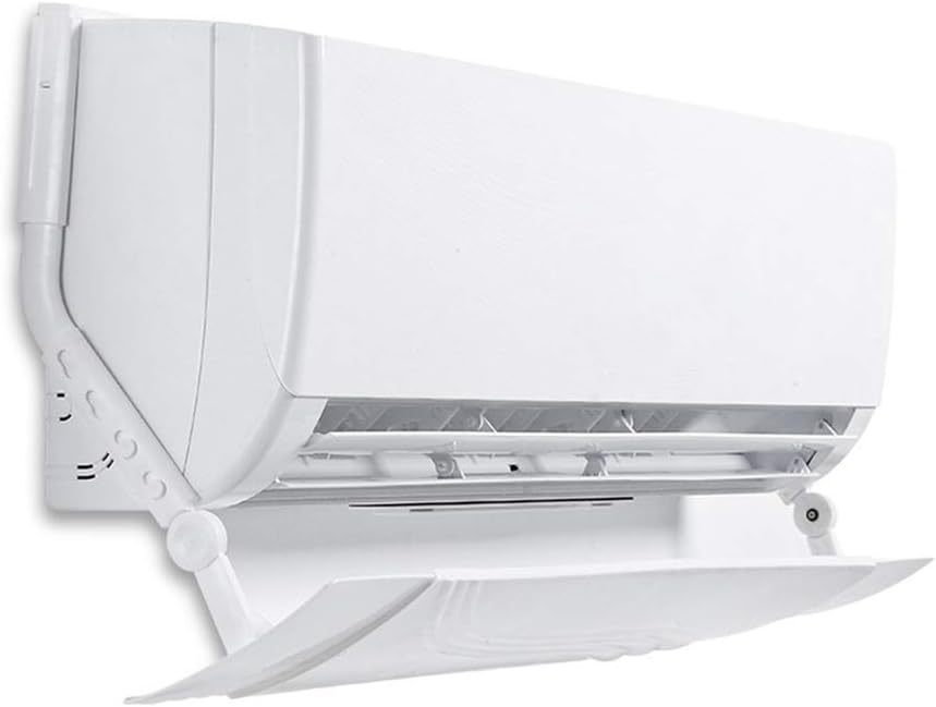 Metyere Air Conditioner Wind Deflector Telescopic Adjustable Angle Easy Installation