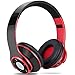 Bluetooth Headphones Over Ear, Yica Foldable Wireless Headset Headphone with Microphone for PC/Cell Phones/TV (Hi-Fi Stereo，EQ Heavy bass,SD card slot,FM Radio)