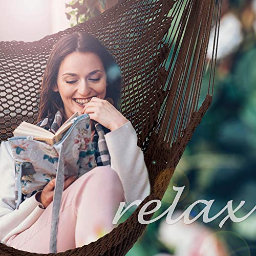 Caribbean Hammock Swing Chair with Spreader Bar, Large Hammock Chair