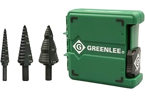 Greenlee GSBSET3 Step Bit Set (#1, 4, 9)