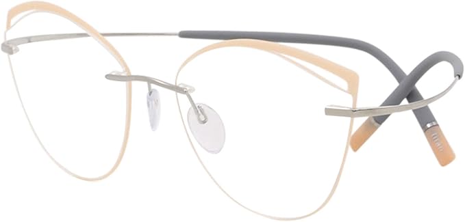 Amazon メガネ シルエット Tma アイコン アクセント リング 5518 7010 クールグレー サーモン 0 19 サングラス 通販