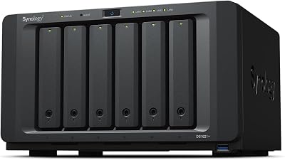 Synology DS1621+ 48TB 6 Bay NAS 6x 8TB WD Red Plus Drives Desktop