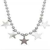 Buyongwant Minimalist Necklace Collar Chain Irregular Y2k Daily Versatile Fashion Jewelry for Women Silver