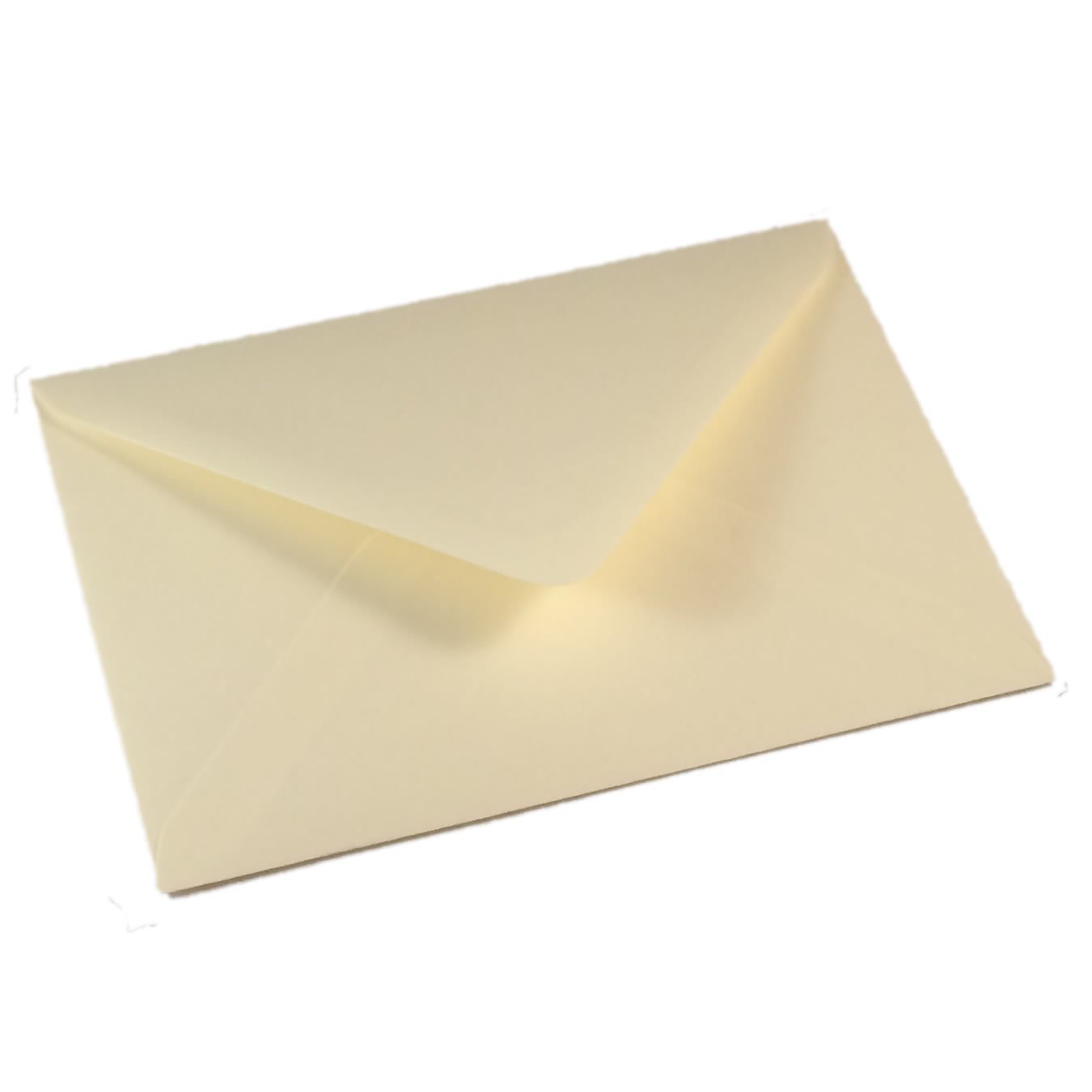100 C6 Ivory Coloured Envelopes for Cards A6 - Craft Wedding Greeting