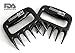 HomeGrit Premium Quality Meat Claws Pulled Pork Shredder BBQ Bear Claws Paws! Meat Forks Handler-Carving Meat Fruits – Mixing and Tossing Salad Protect your hands from burns! Easy lift hot large meat!