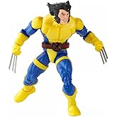 Marvel Legends Series X-Men Classic Wolverine 6-inch Action Figure Toy, 4+ Years, 3 Accessories