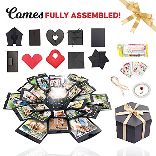 Explosion Box Photo Album Surprise Cake Explosion Box, Wedding