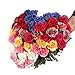 LG LOUIS GARDEN Red Roses Artificial Flowers 17