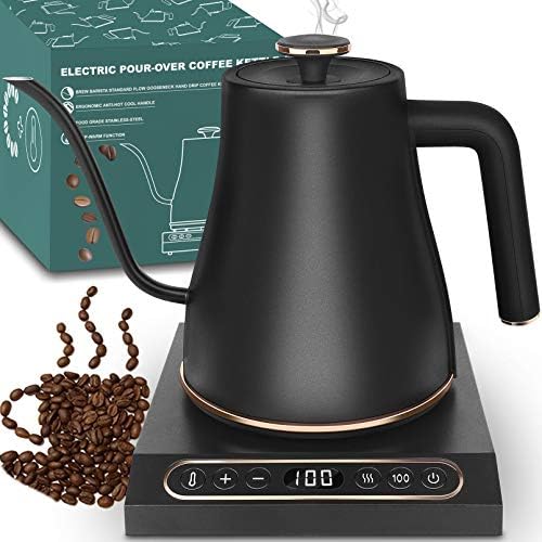 Dealz Frenzy Electric Kettle with Temperature Control,Pour Over Kettle