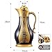 Quality Thermal Carafe by Eglaf/Gorgeous Thermal Pitcher/Vacuum Insulated Double Wall Inner/Carafe for Tea and Coffee - Coffee Pot / - Keep Hot or Cold / 1L(Black with Gulch Gold)
