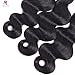 HLSK Brazilian Virgin Hair Body Wave 3 Bundles Remy Human Hair 100% Unprocessed Remy Human Hair Weave（10 12 14）