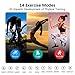 Lintelek Fitness Tracker, Customized Activity Tracker with Heart Rate Monitor, 14 Sports Modes Smart Watch IP67 Waterproof Pedometer for Men, Women and Kids