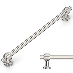 Amerdeco 10 Pack Brushed Satin Nickel Cabinet Pulls