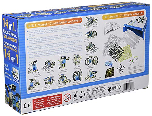 SuperSmartChoices S.T.E.A.M. Line Toys 14-in-1 Educational Solar Robot Kit