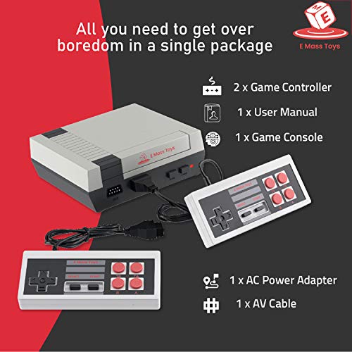 Emass Brick Retro Game Console Builtin FC Classic Video Games AV