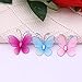 Fenical 50pcs 3D Butterfly Wire Mesh Butterfly Wedding Home Decoration (Mixed Color)
