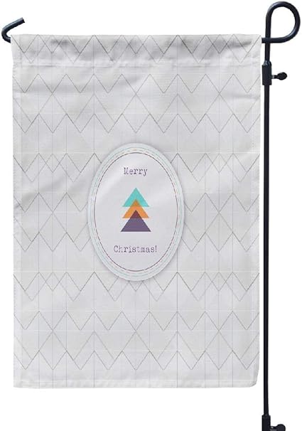Amazon Com Kutita Art Geometric Christmas Abstract Garden Flag