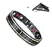Titanium Magnetic Therapy Health Bracelet  - 2018 New Pure Row 4 Elements Magnetic Therapy Bracelets (men)