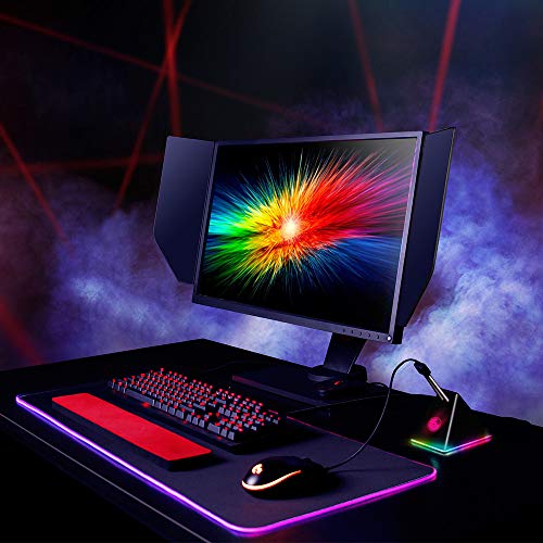 CASETHRONE Gaming Mouse Cable Management Pro,Mouse Bungee Device Pro for Esports FPS Game (RGB