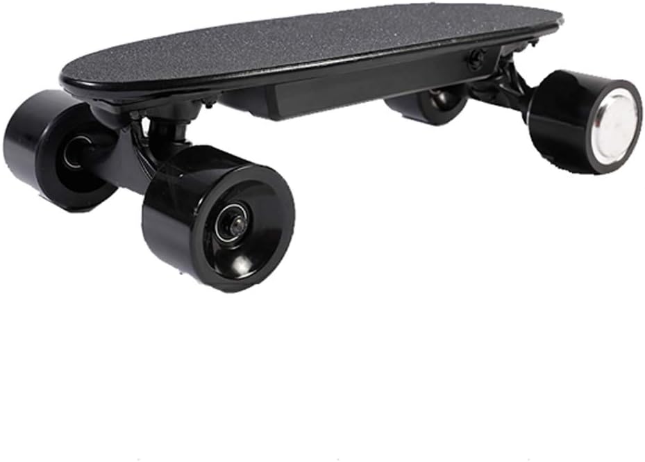 WOTR Electric Skateboard with Remote Control, Small Fish Plate Intelligent wireless Top Speed Cruise Motorized Skateboard for Girls and Boys, 3-Speed Adjustable, Load up to 264 LBS
