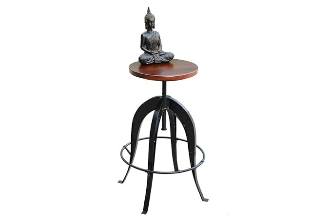 Glossy rosal bar Stool