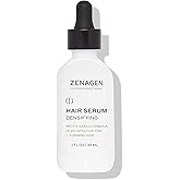 ZENAGEN Densifying Hair Serum for Fine + Thinning Hair | Boosts Hair Density, Strengthens & Nourishes Hair Follicles, Non-Greasy Water-Based Formula, Plant-Based, Vegan, All Hair Types